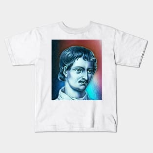 Giordano Bruno Portrait | Giordano Bruno Artwork 5 Kids T-Shirt